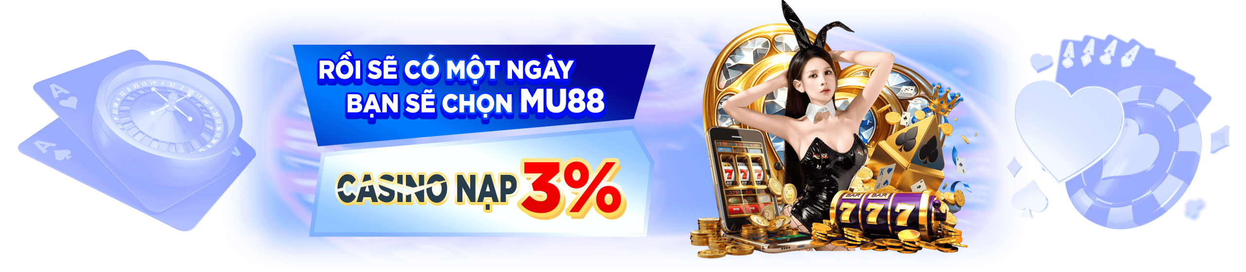 thưởng nạp casino mu88 3%